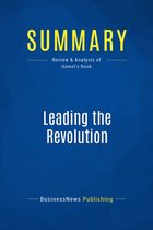 Summary: Leading the Revolution