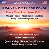 Queens College Choir An New York Virtuoso Singers - Songs Of Peace And Praise (CD)