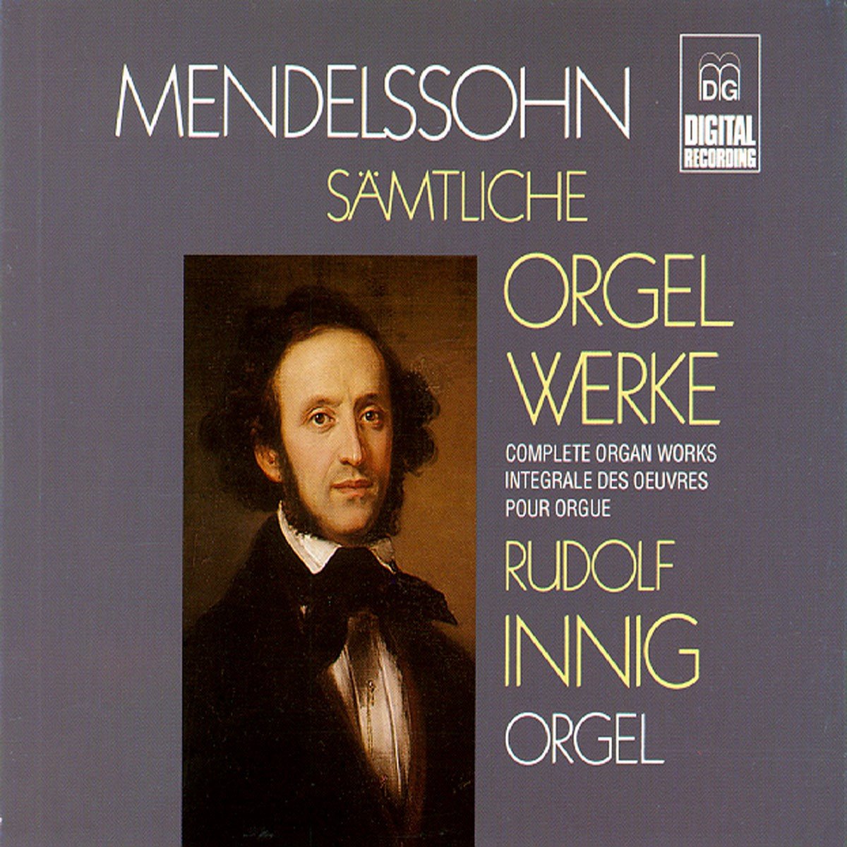 Rudolf Innig - Mendelssohn-Bartholdy: Complete Organ Works (4 CD)