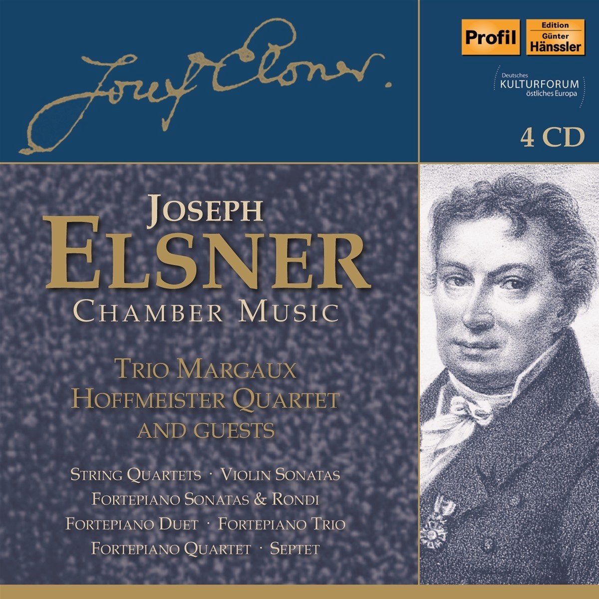 Hoffmeister Quartet - Joseph Elsner: Complete Chamber Music (4 CD)