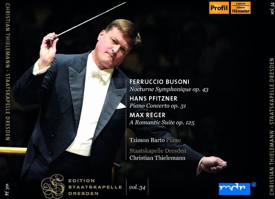 Tzimon Barto, Staatskapelle Dresden, Christian Thielemann - Nocturne Symphonique Op. 43 | Piano Concerto Op. 31 | A Romantic Suite Op. 125 (2 CD)