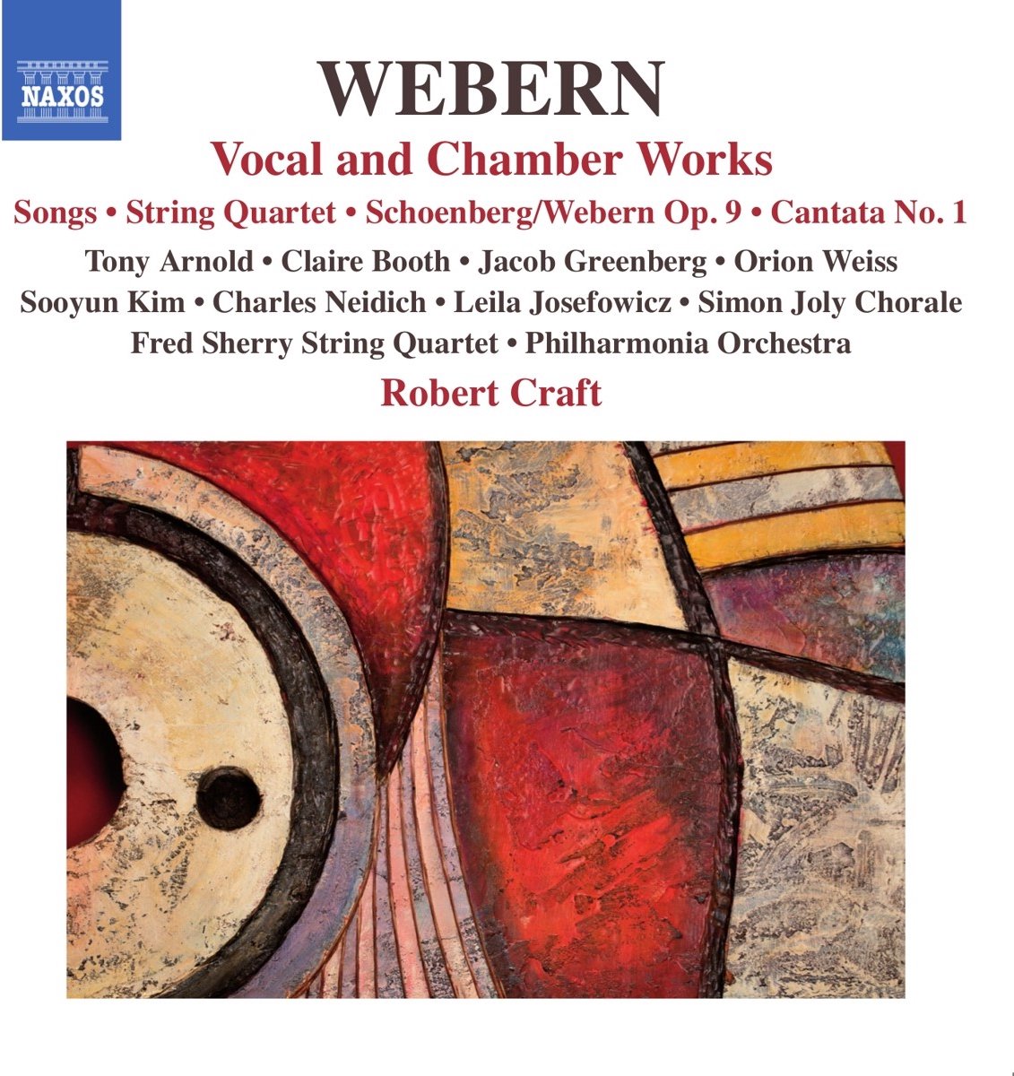 Philharmonia Orchestra, Fred Sherry String Quartet - Vocal And Chamber Works (CD)