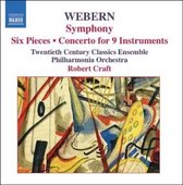 Twentieth Century Classics Ensemble - Symphony / Six Pieces / Concerto (CD)