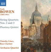 Archaeus Quartet & Timothy Lines - String Quartets Nos. 2 And 3, Phantasy-Quintet (CD)