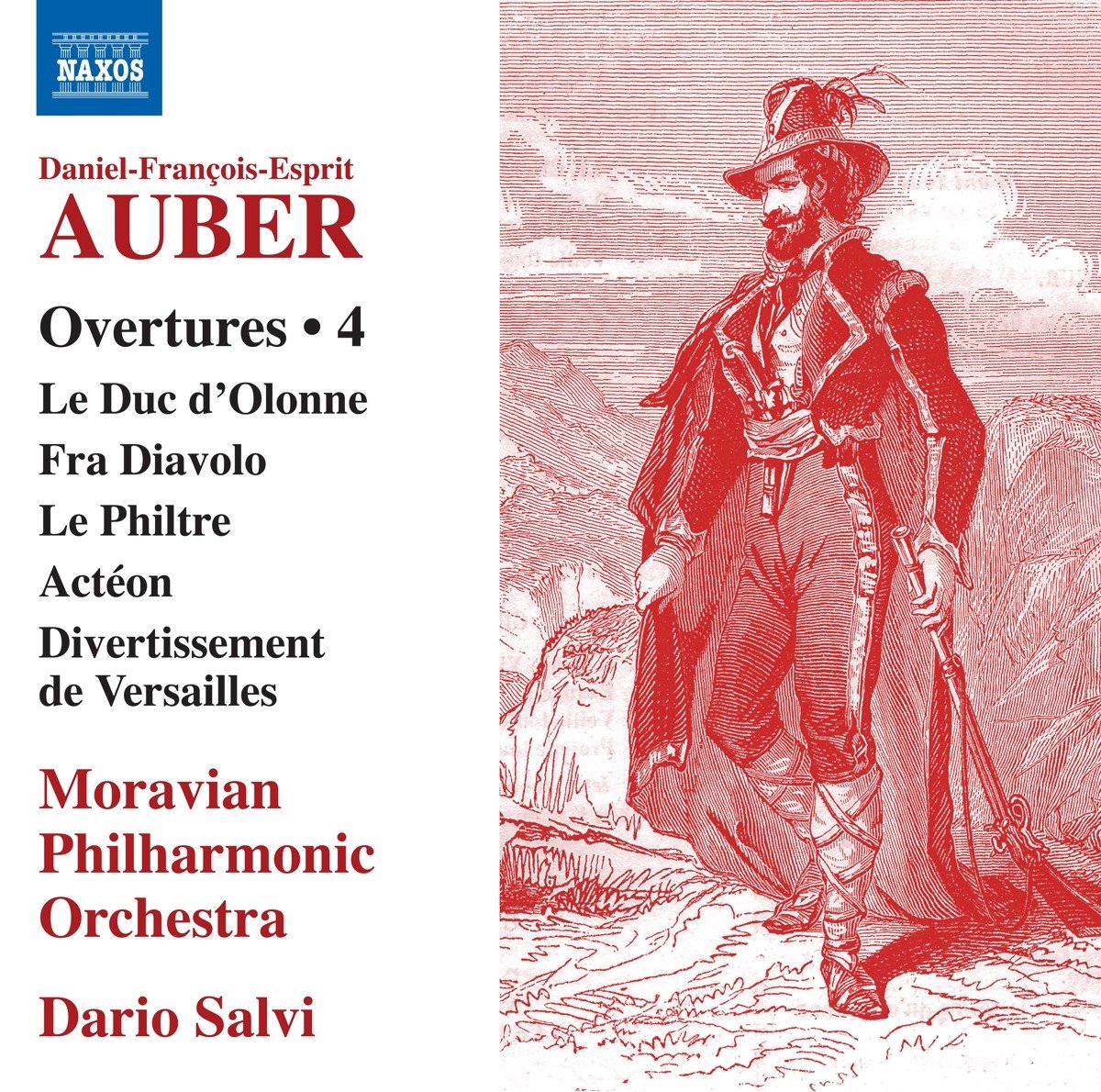 Moravian Philharmonic Orchestra, Dario Salvi - Auber: Overtures 4 (CD)