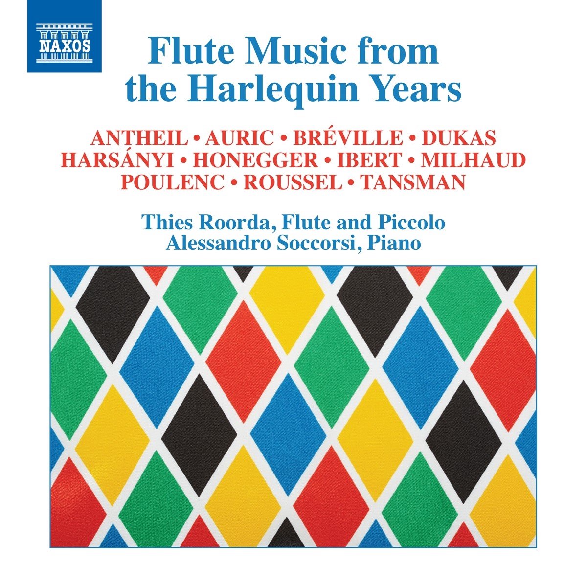 Thies Roorda, Alessandro Soccorsi - Flute Music From The Harlequin Years (CD)