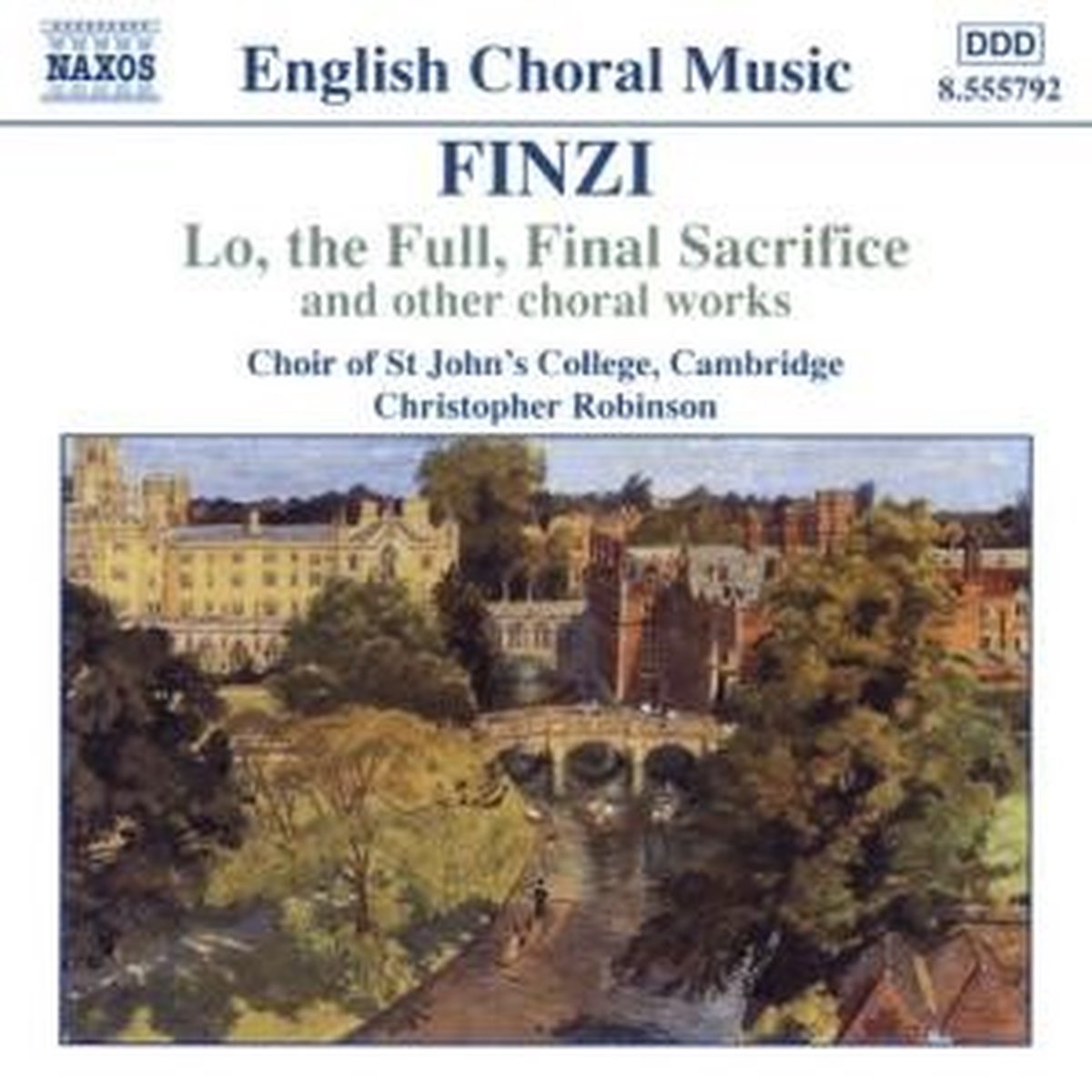 Choir Of St. John's College Cambridge, Christopher Robinson - Finzi: Choral Music (CD)