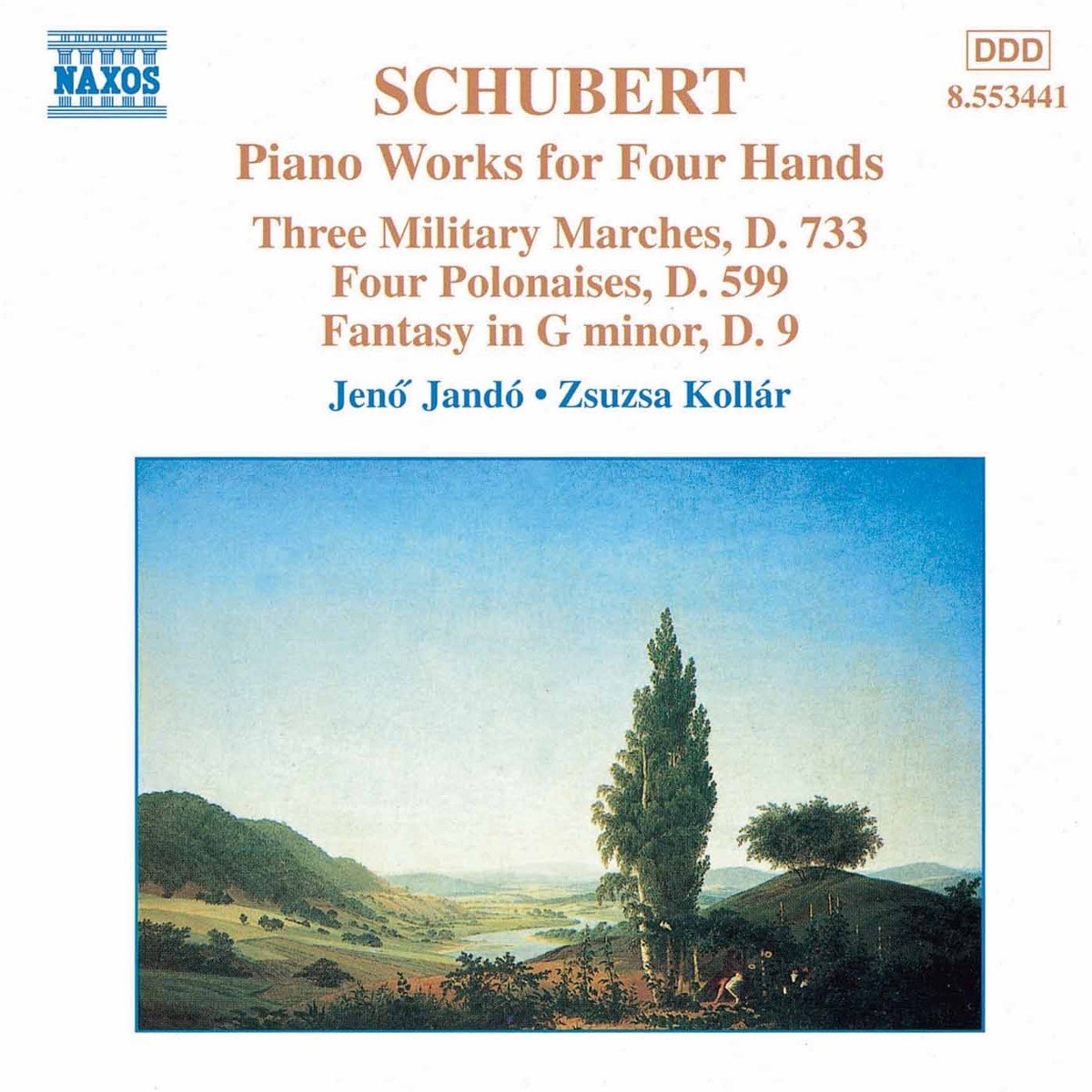 Jeno Jandó & Zsuzua Kollár - Schubert: Piano Works For Four Hands 2 (CD)