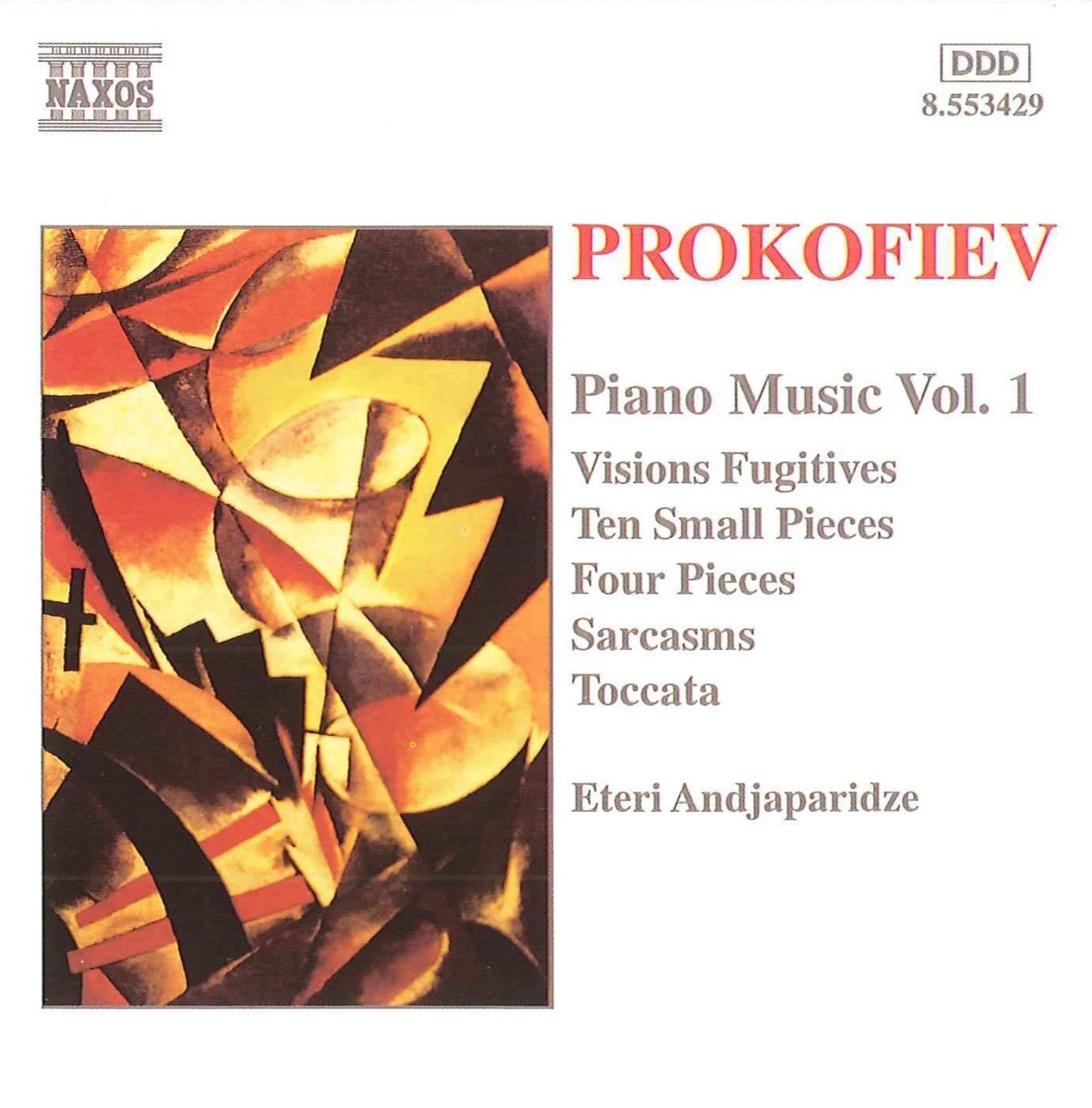 Eteri Andjaparidze - Prokofiev: Piano Music 1 (CD)