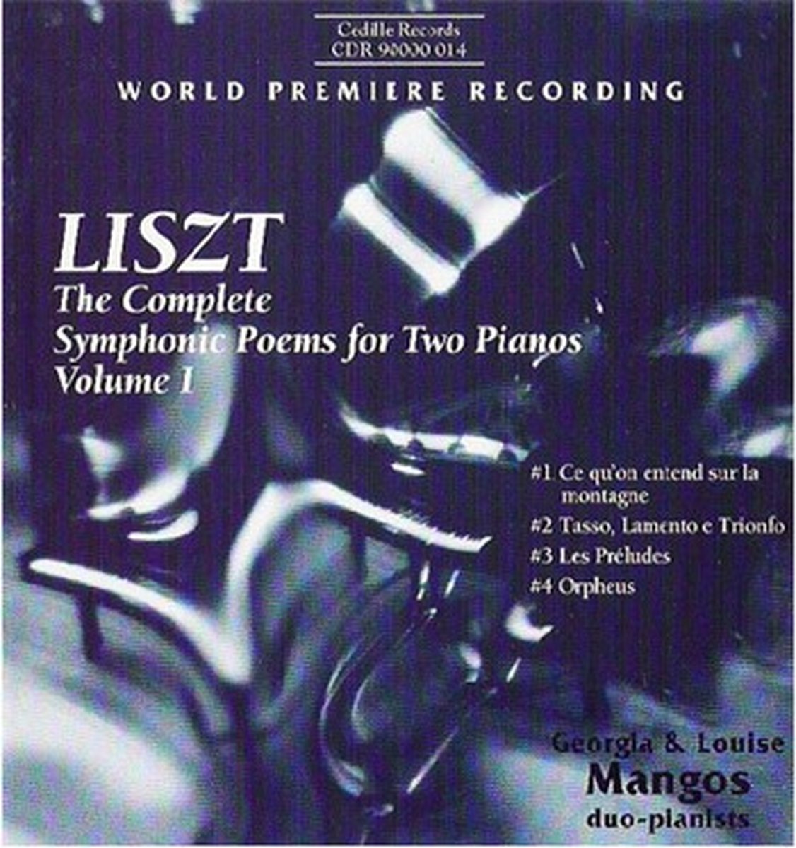 Georgia & Louise Mangos - Symphonic Poems For 2 Pianos (CD)