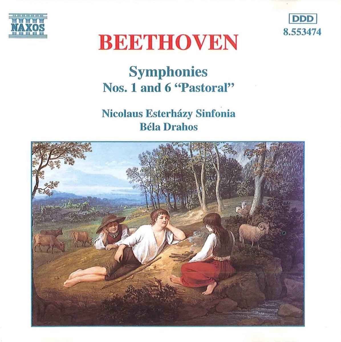 Nicolaus Esterhazy Sinfonia - Beethoven: Symphonies Nos. 1 & 6 (CD)