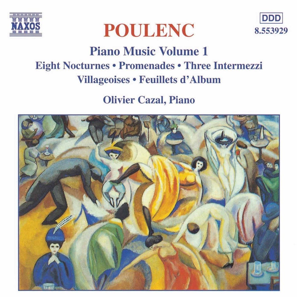 Olivier Cazal - Poulenc: Piano Music Volume 1 (CD)