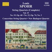 Concertino String Quartet - Spohr; String Quartets Volume 15 (CD)