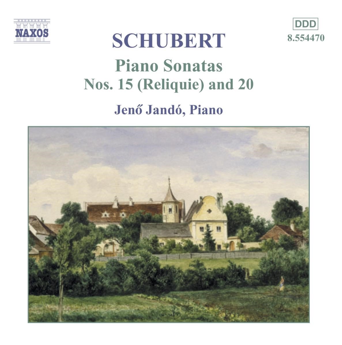Jeno Jandó - Schubert: Piano Sontatas Nr. 15 + 20 (CD)