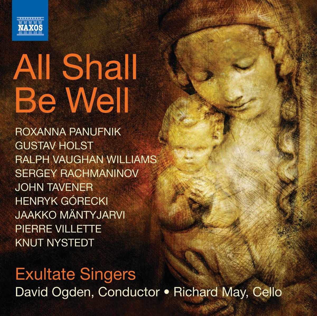 Richard May, Exultate Singers, David Ogden - All Shall Be Well (CD)