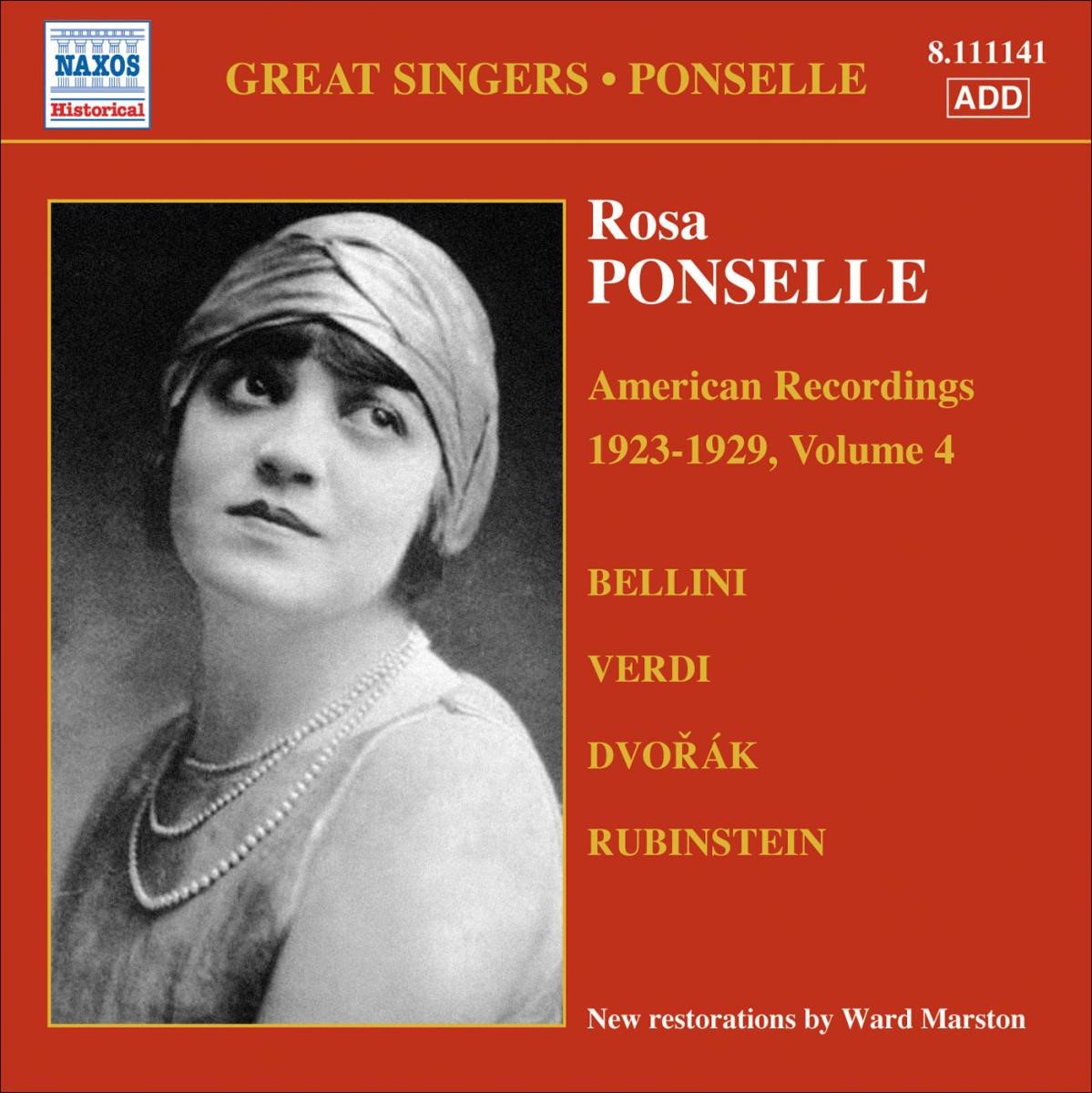 Rosa Ponselle - American Recordings Volume 4 (CD) (Remastered)