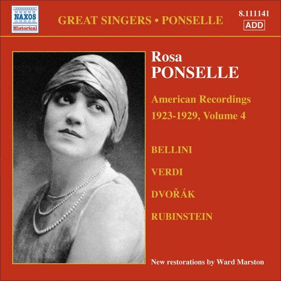 Rosa Ponselle - American Recordings Volume 4 (CD) (Remastered)