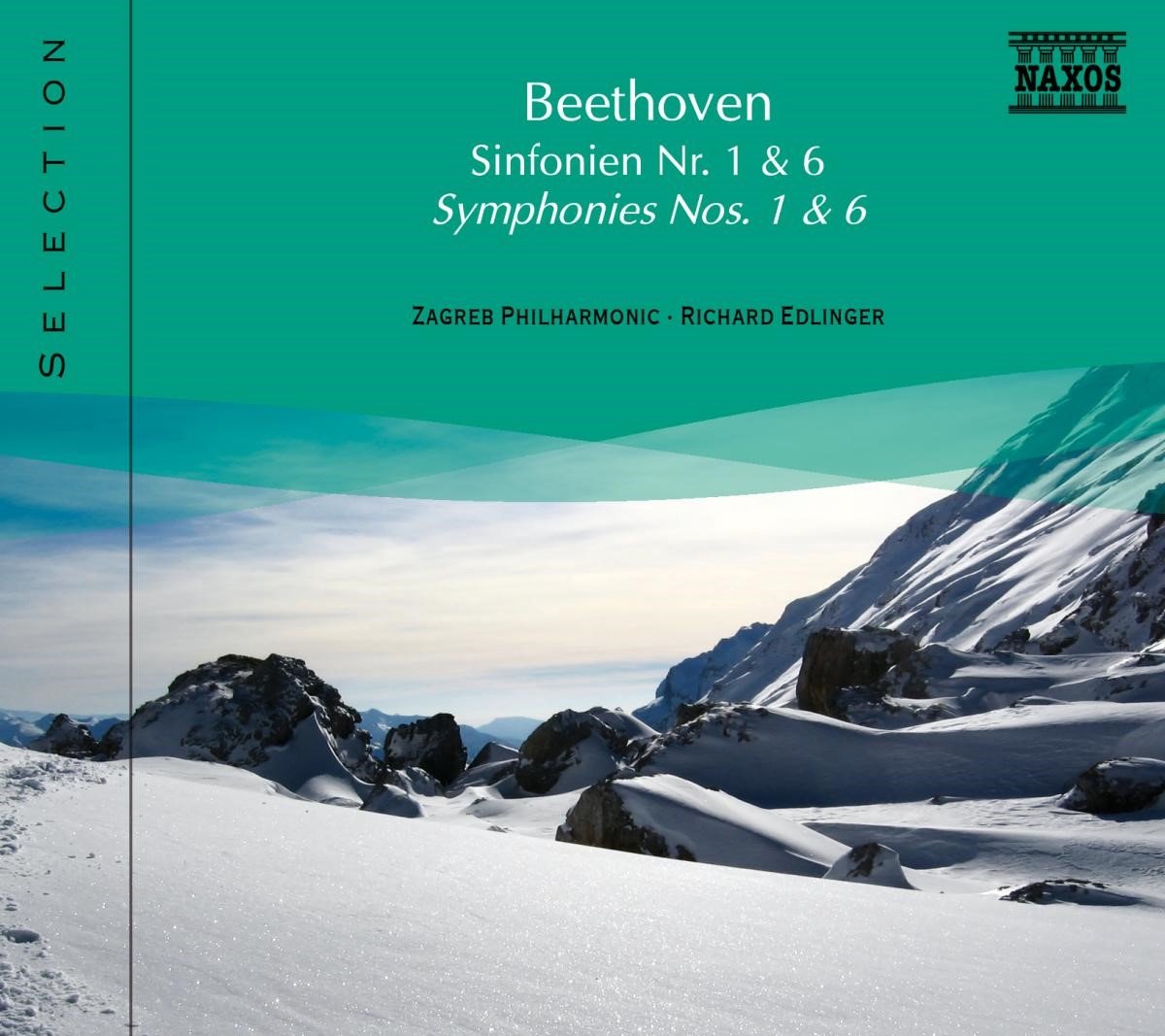 Zagreb Philharmonic Orchestra, Richard Edlinger - Beethoven: Symphonies Nos. 1 & 6 (CD)