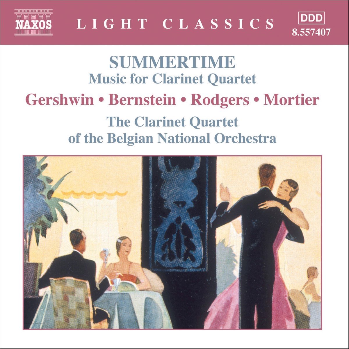Quartet Of Belgian National Orchestra - Music For Clarinet Quartet (CD)