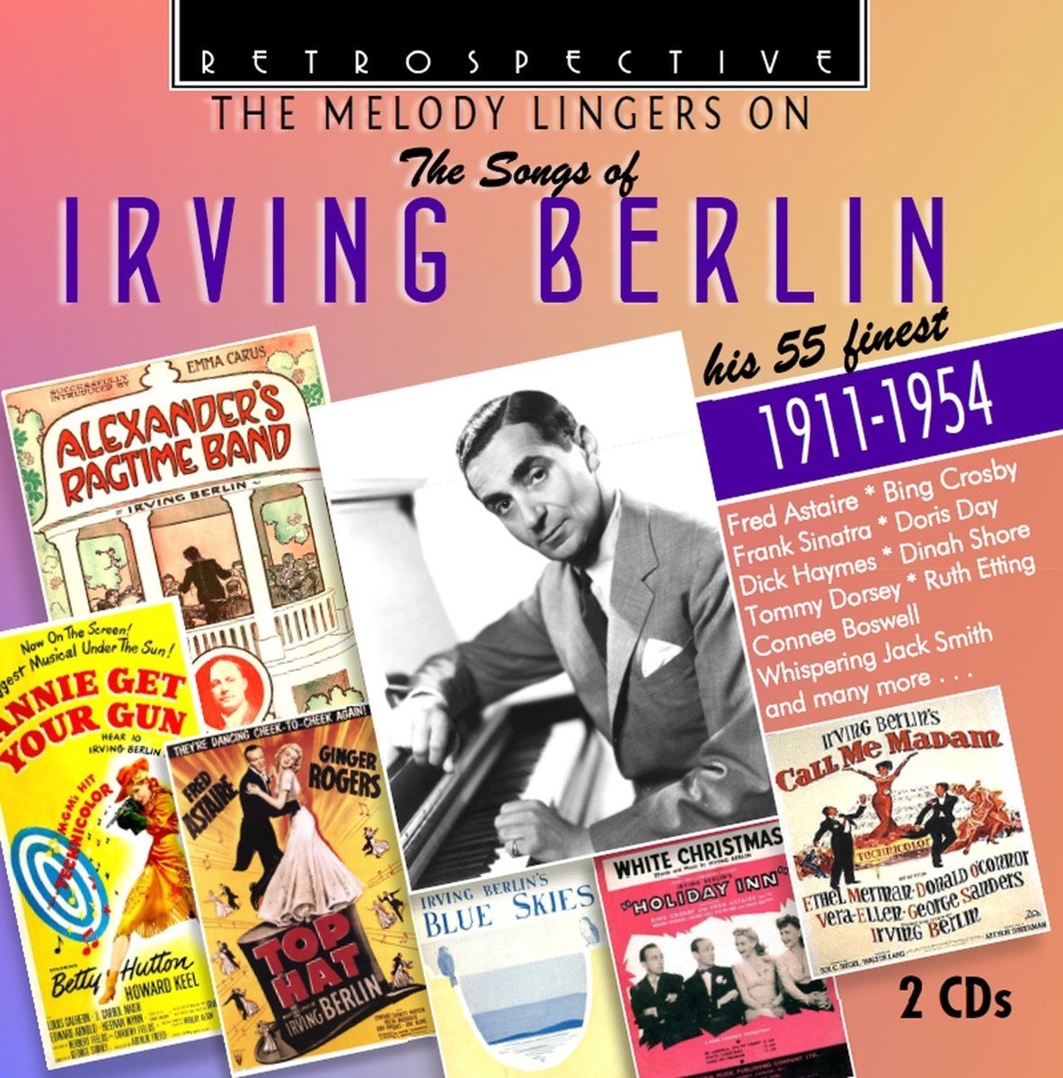 Various Artists - The Melody Lingers On: The Songs Of Irving Berlin (2 CD)