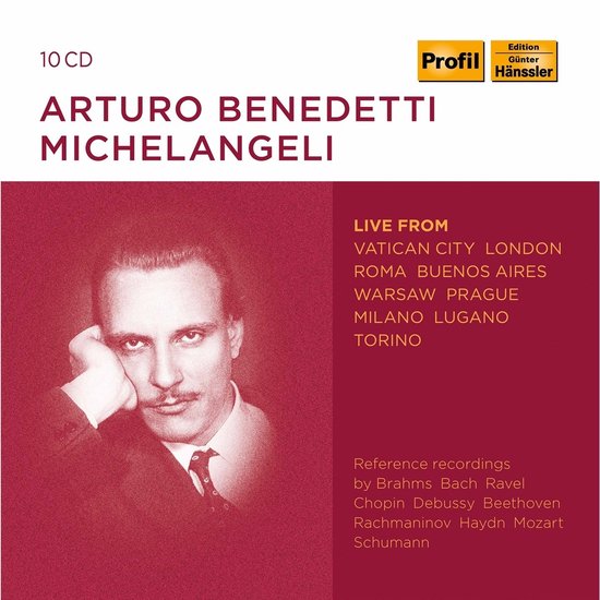 Rair & Rait & - Arturo Benedetti Michelangeli Live In Concert (10 CD)