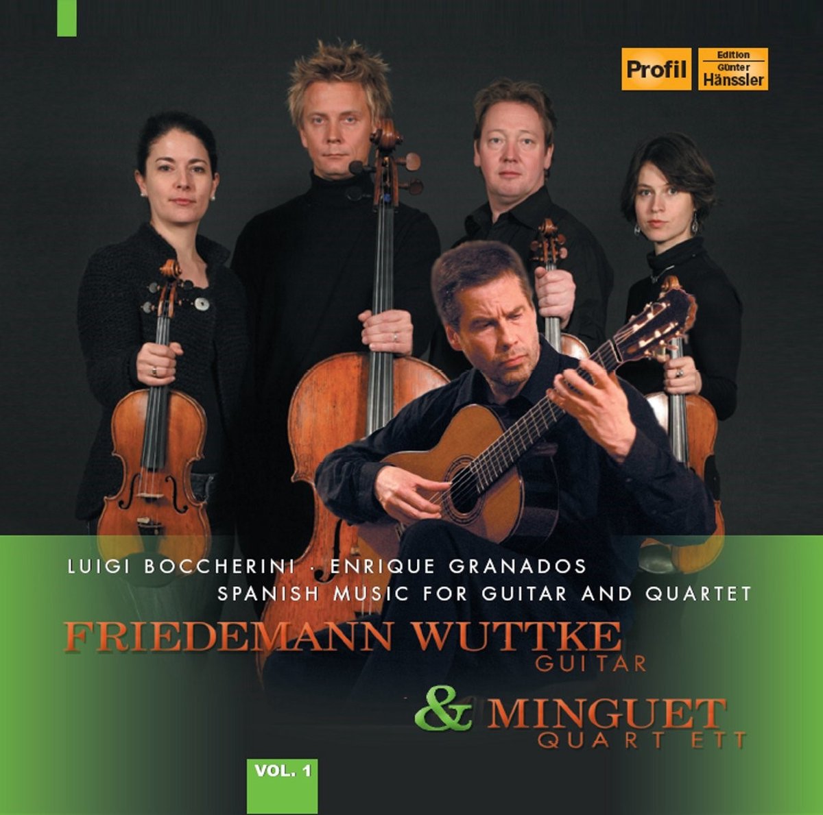 Friedemann Wuttke & Minguet Quartett - Wuttke & Minguet Quartett Vol.1 (CD)