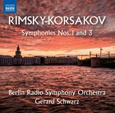 Berlin Radio Sinfonie Orchester, Gerard Schwarz - Rimsky-korsakov: Symphonies Nos.1 And 3 (CD)