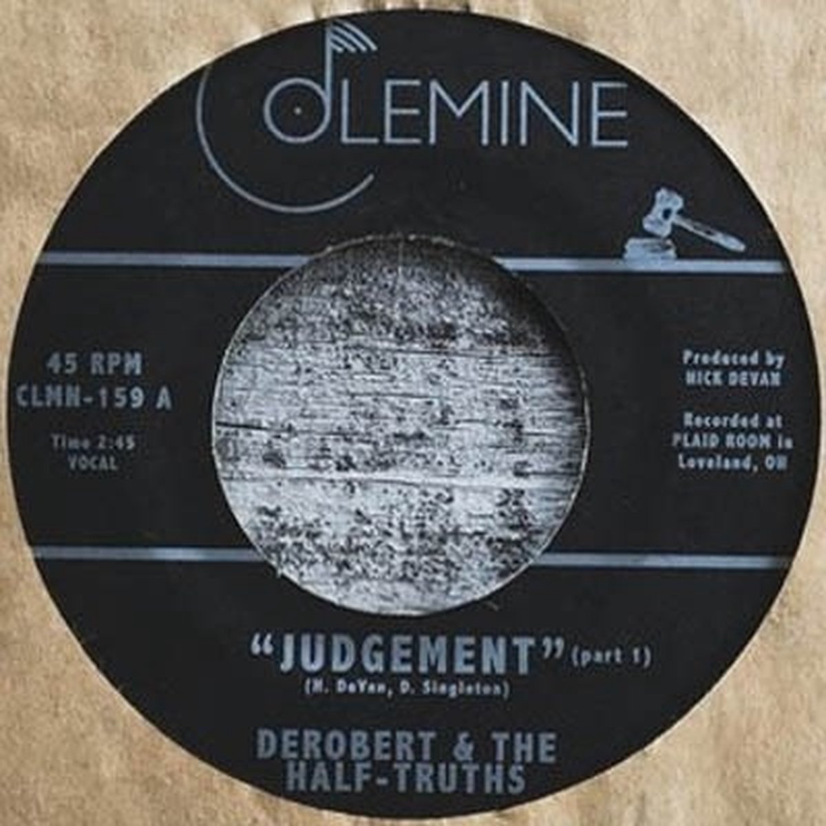 Derobert & The Half-Truths - Jdgement Pt. 1 (7" Single)