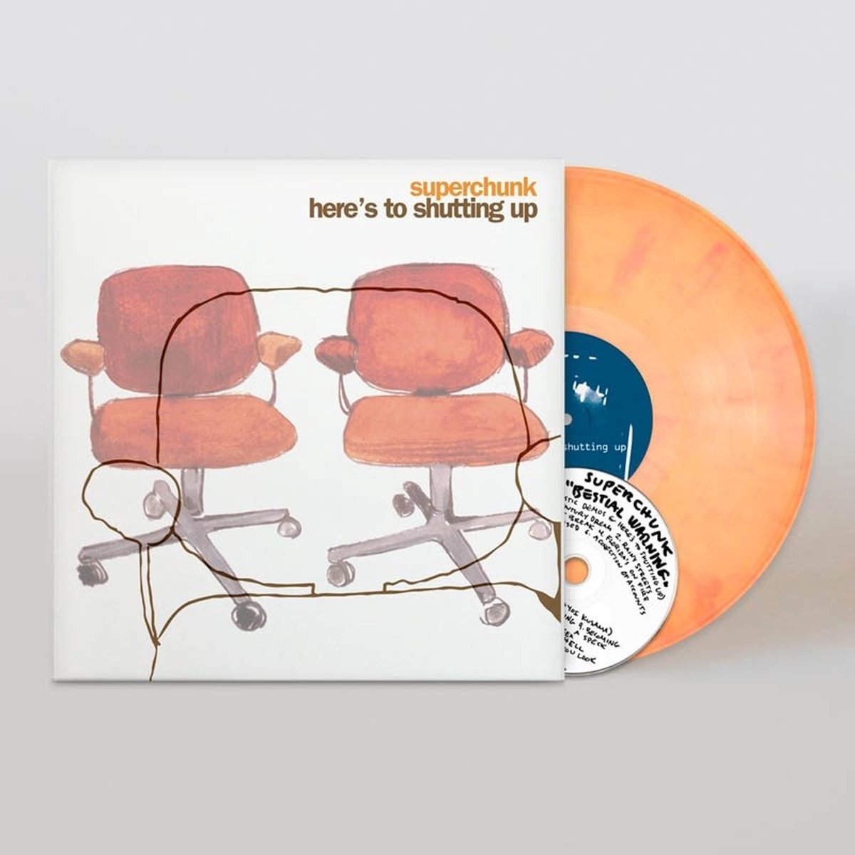Here's The Shutting Up (CD & LP) (Coloured Vinyl)