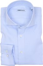 SHIRTBIRD | Harrier | Overhemd | Blauw | Royal Oxford | 100% Katoen | Strijkvriendelijk | Parelmoer Knopen | Premium Shirts | Maat 38