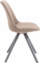 Eetkamer - Bezoekersstoel Sievi Stof Round legs G, Rood