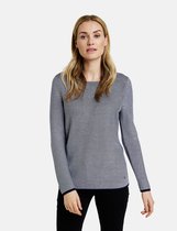 GERRY WEBER Dames Trui met structuur, van organic cotton