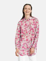 GERRY WEBER Dames Lange blouse met bloemetjesprint