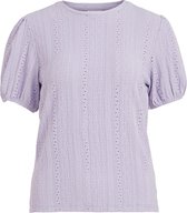 Vila VIJOSEY S/S TOP Dames Lavender - Maat S