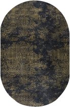 Karpet Kedma ovaal | 160x230cm ovaal | Vloerkleed vintage goud