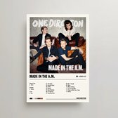 One Direction Poster - Made in the A.M. Album Cover Poster - A3 - One Direction Merch - Muziek