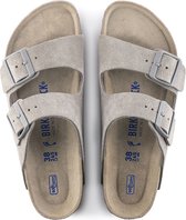 Birkenstock Arizona slippers grijs -Narrow fit - Maat 40