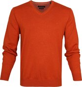 Casa Moda - Pullover Oranje - Maat L - Regular-fit
