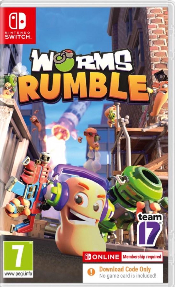Team17 Worms Rumble Standaard Meertalig Nintendo Switch