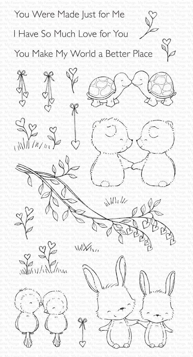 Being With You Clear Stamps (SY-30)