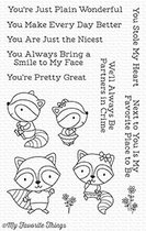 Raving Raccoons Clear Stamps (CS-257)