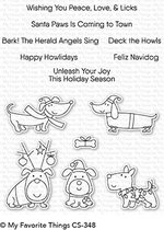 Deck the Howls Clear Stamps (CS-348)