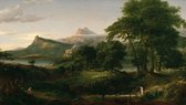 Thomas Cole : The Course of Empire - The Arcadian Pastoral State (1836)