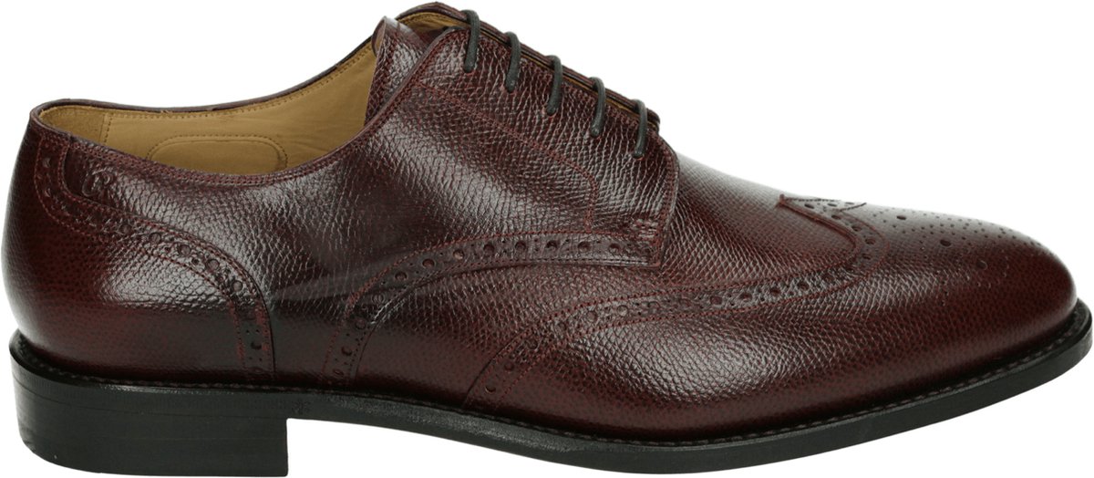 Greve - 5160 - Nette herenschoenenHeren veterschoen - Kleur: Bruin - Maat: 42.5