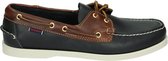 Sebago PTL WAXY - Volwassenen InstappersVrije tijdsschoenenPopulaire herenschoenen - Kleur: Blauw - Maat: 43.5