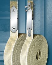 Schellenberg Belt-fix, rolluik optrekband, grijs, riem breedte 14 mm