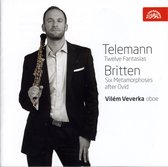 Vilém Veverka - Telemann: Fantasias - Britten: Metamorphose (CD)