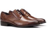 FLUCHOS F9321 Veterschoen cognac maat 45