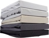 Beter Bed Select Hoeslaken Beter Bed Select Jersey - 140 x 200/210/220 cm - zwart