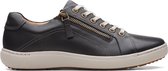 Clarks - Dames schoenen - Nalle Lace - E - zwart - maat 8